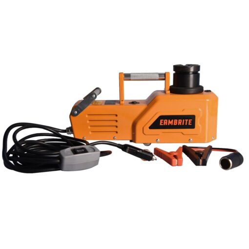 EAMBRITE 12V DC Heavy Duty 15 Ton 33000lbs Hydraulic Car Floor Jack with LED Light Electric Car Jack for Car, SUV and RV - Image 2