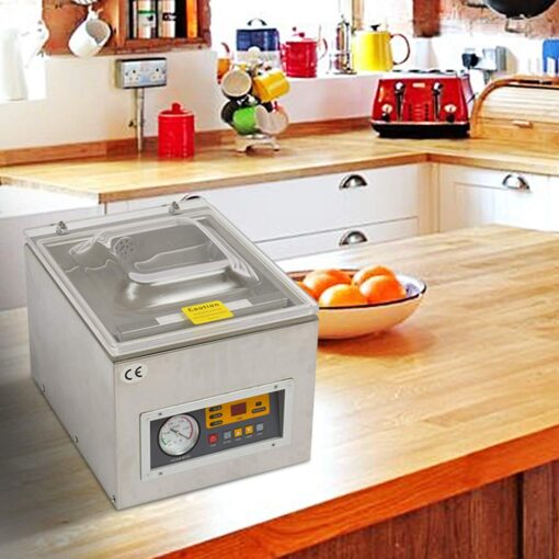 Chamber Vacuum Sealer Machine Z-260C Commercial Kitchen Food Chamber Vacuum Sealer, Packaging Machine Sealer for Food Saver, Home, Commercial Using 110V - Image 3