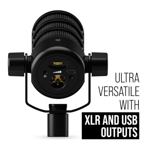 RØDE PodMic USB Versatile Dynamic Broadcast Microphone With XLR and USB Connectivity for Podcasting, Streaming, Gaming, Music-Making and Content Creation - Image 3