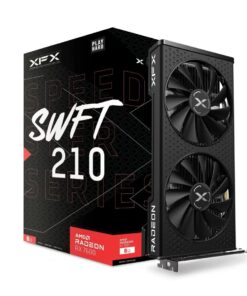 XFX Speedster SWFT210 Radeon RX 7600 Graphics Card with 8GB GDDR6 HDMI 3xDP, AMD RDNA 3 RX-76PSWFTFY
