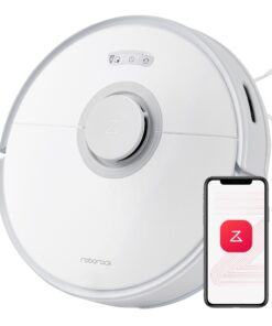 roborock Q7 Max Robot Vacuum and Mop Combo, 30-Level Water Flow Control, 4200Pa Suction, PreciSense LiDAR Navigation, No-Go Zone, No-Mop Zone, App & Voice Control, Ideal for Pet Hair