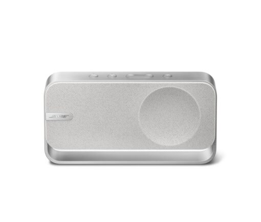 Bose SoundLink Home Speaker, Premium, Portable and Wireless Bluetooth Bookshelf Speaker, Up to 9 Hours Battery Life, Light Silver