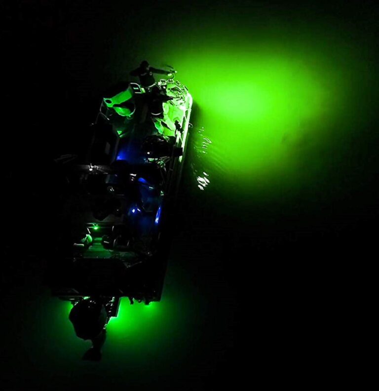 New Underwater Dock Fishing Light 110V with Extra Long 50ft Cord, 7500 Lumens, Made in Texas - Image 2