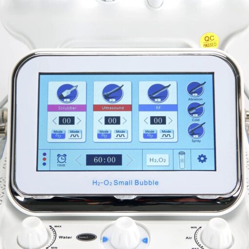 Mechanical Pump Hydrogen Oxygen Small Bubble Facial Comprehensive Management Instrument White - Image 5