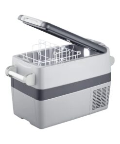 Setpower AJ40 Portable Refrigerator Portable Freezer 42 Quart Electric Cooler Car Refrigerator 12/24V DC Cable & 110/240V AC Car Fridge for Camping,Truck,Travel,SUV,Van,RV