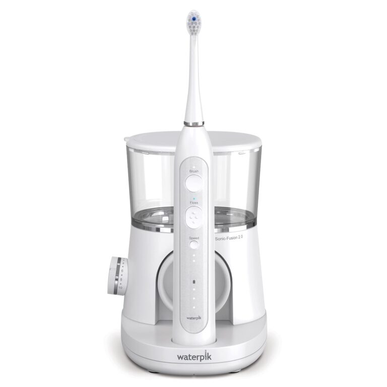 Waterpik Sonic-Fusion 2.0 Flossing Electric Toothbrush, White - Image 4