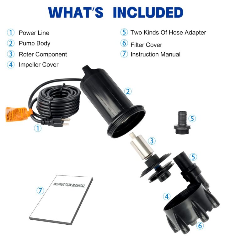 OYO WATER Large 5000GPH Pond Pumps Submersible Outdoor Inline Pump Pond High Head Water Pump for Garden Waterfall Fountain Water Circulation Pump for Koi Fish Pond - Image 2