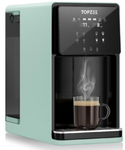 UV Countertop Reverse Osmosis Water Filter System, 8 Stage Water Purifier, 7L Large Water Tank for Home, 4:1 Pure to Drain, Reduce TDS PFAS, BPA Free (No Installation Required), Light Green