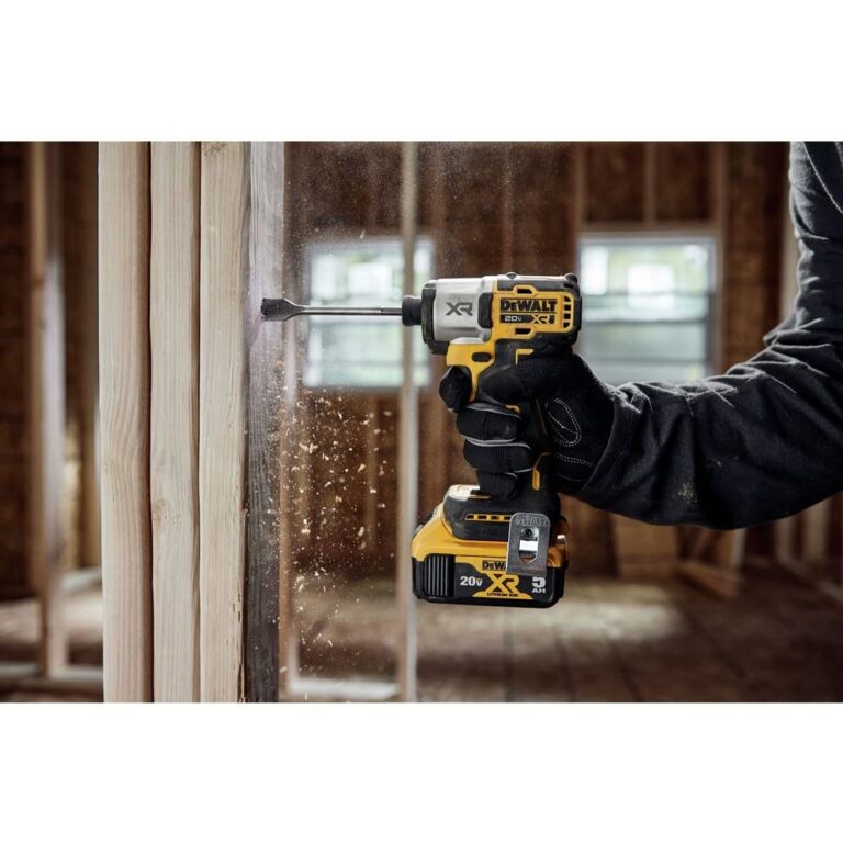 DEWALT 20V MAX Impact Driver, Cordless, 3-Speed, Battery and Charger Included (DCF845P1) - Image 9
