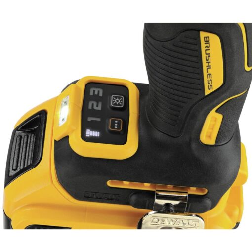 DEWALT 20V MAX Cordless Impact Wrench, 1/2' Hog Ring, Includes LED Work Light and Belt Clip, Bare Tool Only (DCF891B) - Image 6