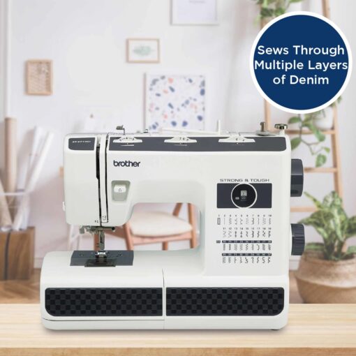 Brother ST371HD Sewing Machine, Strong & Tough, 37 Built-in Stitches, Free Arm Option, 6 Included Feet - Image 8
