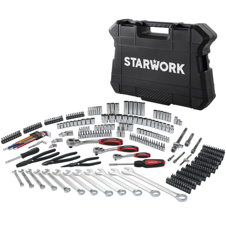 STARWORK TRUE MECHANIC™ 314-Piece Mechanics Tool Set and Socket Set, Professional Metric Set - Image 6