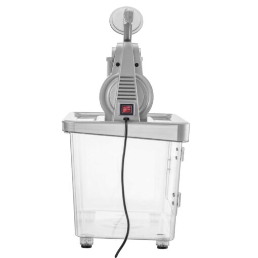 VEVOR 110V Commercial Ice Crusher 661LBS/H, ETL Approved 300W Electric Snow Cone Machine with Dual Blades, Stainless Steel Shaved Ice Machine with Safety On/Off Switch for Family, Restaurants, Bars - Image 2