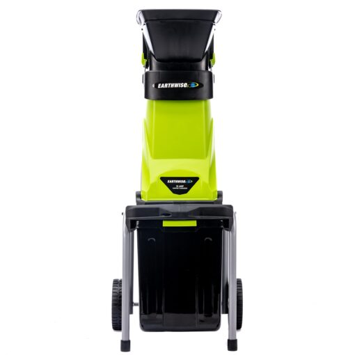 Earthwise GS70015 15-Amp Garden Corded Electric Chipper, Collection Bin - Image 4