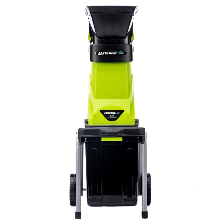 Earthwise GS70015 15-Amp Garden Corded Electric Chipper, Collection Bin - Image 4