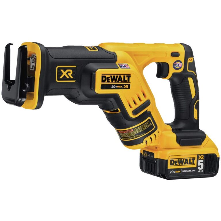 DEWALT 20V MAX XR Compact Reciprocating Saw, 5.0-Amp Hour, Cordless (DCS367P1) - Image 6