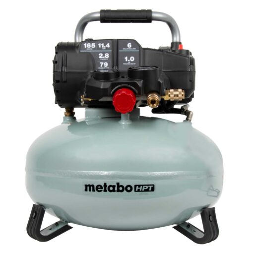 Metabo HPT Air Compressor, Pancake, 6-Gallon, 165 PSI, EC711S