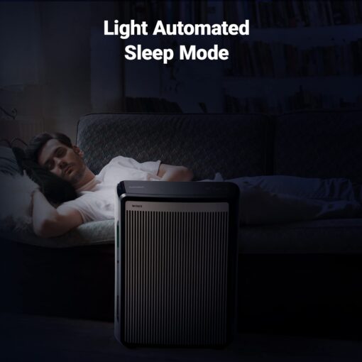 Winix 9800 4-Stage True Hepa Air Purifier with WiFi and PlasmaWave, 500 Sq Ft,Black,Large - Image 3