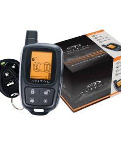 Avital 5305L Security System with 2-Way LCD Display Remote
