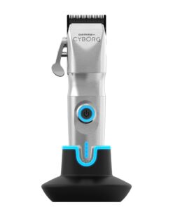 GAMMA+ Cyborg Professional Metal Cordless Ergonomic Hair Clipper with Digital Brushless Motor