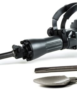 TR Industrial-Grade 4-Piece Electric Demolition Jack Hammer, with 3 Bits - Point, Flat, Scoop Shovel Spade Bit