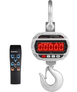 Hyindoor 5000kg/11000lbs Crane Scale 5Ton Digital Hanging Scale Heavy Duty Industrial Electronic Scale with Hook