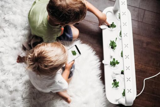 Click and Grow Smart Garden 9 PRO w/Bluetooth | App and Touch Controlled Indoor Garden | Easier Than a Hydroponics Growing System | Herb & Vegetable Garden Starter Kit w/ 9 Plant Pods - Image 5