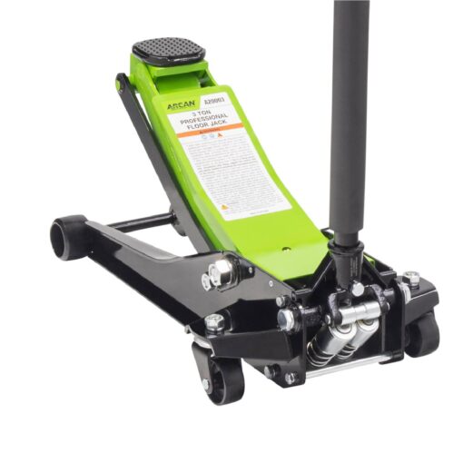 ARCAN Tools 3-Ton (6,000 lbs.) Steel Floor Jack Quick Rise Dual Piston Pump Low Profile, Car Jack, Truck Jack, Service Jack, Farm Jack (A20002)
