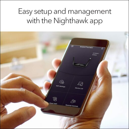 NETGEAR Nighthawk WiFi 6 Router (RAX120) 12-Stream Dual-Band Gigabit Router, AX6000 Wireless Speed (Up to 6 Gbps), Coverage Up to 3,500 sq.ft. and 30 Devices - Image 2
