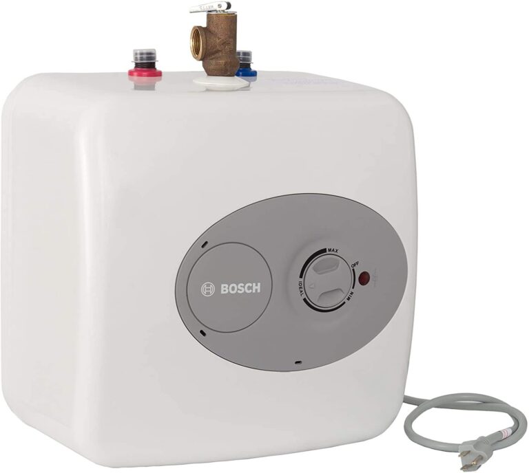 Bosch Electric Mini-Tank Water Heater Tronic 3000 T 2.5-Gallon (ES2.5) - Eliminate Time for Hot Water - Shelf, Wall or Floor Mounted & Wavin BV1B/UB HepvO Sanitary Waste Valve - 1-1/2" - Image 7