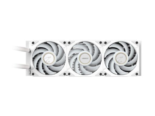AORUS WATERFORCE X II 360 ICE Liquid CPU Cooler, 360mm Radiator with 3X 120mm Low Noise ARGB Fans, Compatible with Intel LGA1851, LGA1700, and AMD AM5 (GP-AORUS WATERFORCE X II 360 ICE) - Image 5