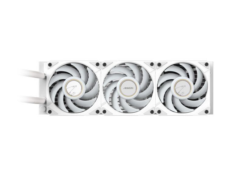 AORUS WATERFORCE X II 360 ICE Liquid CPU Cooler, 360mm Radiator with 3X 120mm Low Noise ARGB Fans, Compatible with Intel LGA1851, LGA1700, and AMD AM5 (GP-AORUS WATERFORCE X II 360 ICE) - Image 5