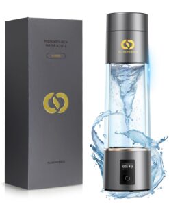 PUREPEBRIX 2025 Advanced Hydrogen Water Bottle Generator Classic Edition- Up to 6000+ ppb Alkaline Pitcher