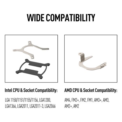 MAG CoreLiquid 240R V2 White - AIO ARGB CPU Liquid Cooler - Rotating Cap Design - LGA 1700 Ready - 240mm Radiator - Dual 120mm ARGB PWM Fans - Image 5