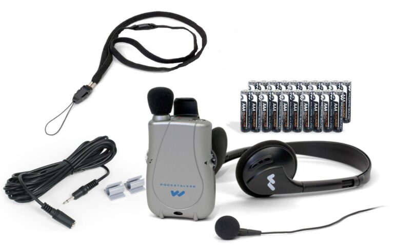 Williams Sound PockeTalker Ultra Duo Sound Amplifier with Headphone & Earbud, Year Supply of Batteries - Image 7