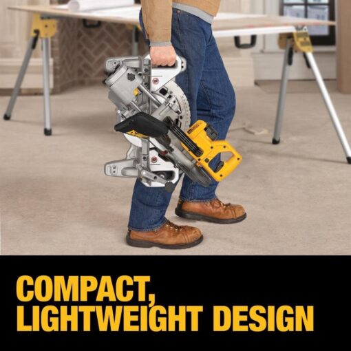 DEWALT 20V MAX 7-1/4-Inch Miter Saw, Tool Only, Cordless (DCS361B) - Image 7