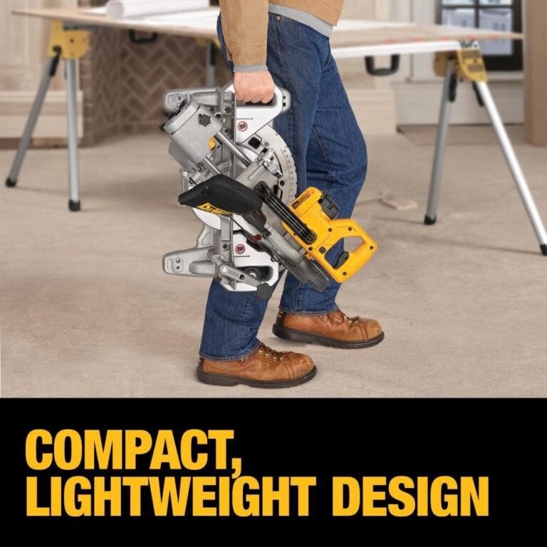 DEWALT 20V MAX 7-1/4-Inch Miter Saw, Tool Only, Cordless (DCS361B) - Image 7