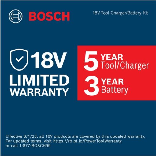 BOSCH GSR18V-975CB25 18V Brushless Connected-Ready 1/2 In. Drill/Driver Kit with (2) CORE18V 4 Ah Advanced Power Batteries - Image 2