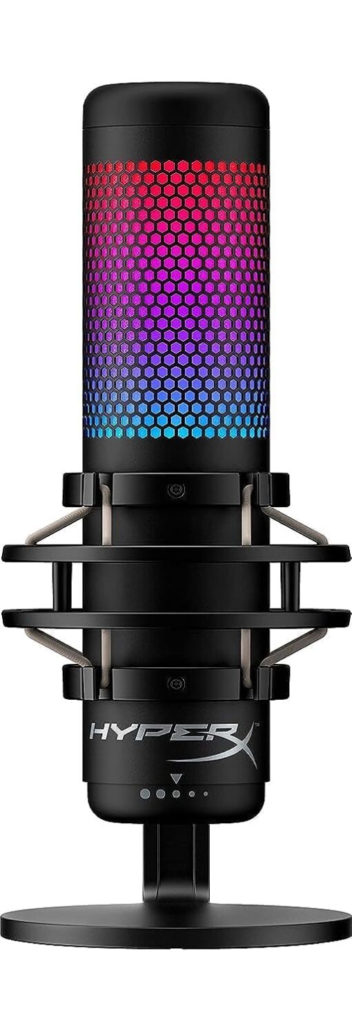 HyperX Cloud III Wireless – Gaming Headset for PC, PS5, PS4, up to 120-hour Battery, 2.4GHz Wireless & QuadCast S RGB USB Condenser Microphone with Shock Mount for Gaming, Streaming, Podcasts - Image 4