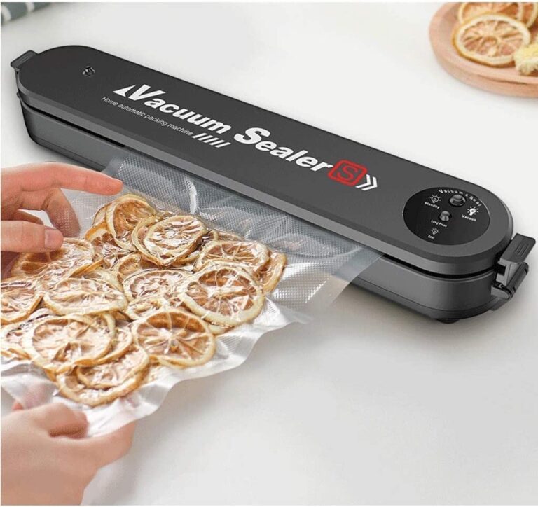 MIXIA Sous Vide alimentaire professionnelle Mini Automatic Vacuum Sealer, Food Vacuum Sealer Machine with 10 pcs Free Storage Bags Vacuum Food Sealers Vacuum Packing Machine for Food (Black) - Image 2