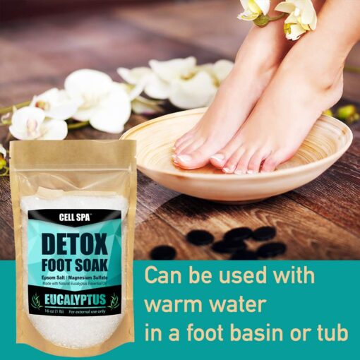 Cell Spa, Fir Belt Chi Ionic Ion Detox Machine Foot Bath Aqua Spa Cleanse (Eucalyptus) - Image 8