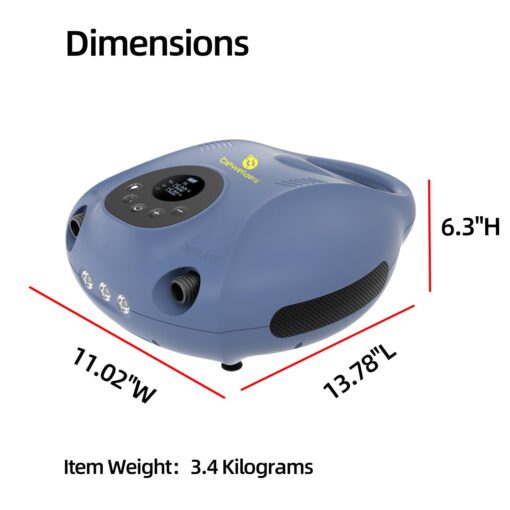 Paddle Board Pump Rechargeable Sup Air Pump Electric Portable with 10000mAh Battery, 25PSI High Pressure Inflator & Deflator for Inflatable Stand Up Paddleboards Kayak Boats Tents - Image 3