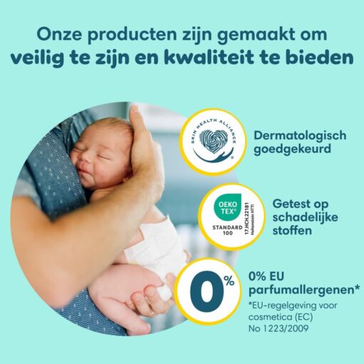 Pampers Premium Protection, Size 2, 240 Nappies, 4-8 kg, Double Protection for Skin and Leaks with Stop & Protect Pocket to Help Capture Leaks, Pack 1 Month - Image 2
