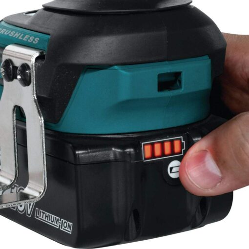 Makita XWT08Z 18V LXT® Lithium-Ion Brushless Cordless High-Torque 1/2" Sq. Drive Impact Wrench, Tool Only - Image 5