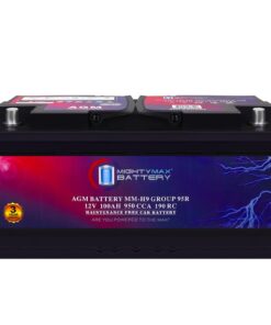 Mighty Max Battery MM-H9 Group 95R 12V 100AH 190RC 950CCA Replacement Battery Compatible with BMW 330i xDrive 19-24