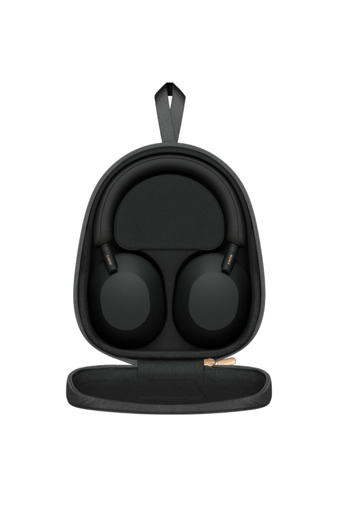 Sony WH-1000XM5B Noise Canceling Wireless Headphones - 30hr Battery Life - Over-Ear Style - Optimized for Alexa and Google Assistant - Built-in mic for Calls - International Version - Charcoal Black - Image 4