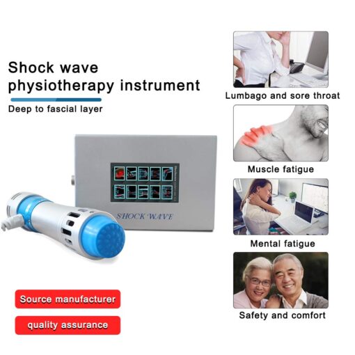 Nulatool Shockwave Therapy Machine Body Muscle Relaxation Massager Tool Shock Wave Pain Relief with 7 Heads-SW18A - Image 5