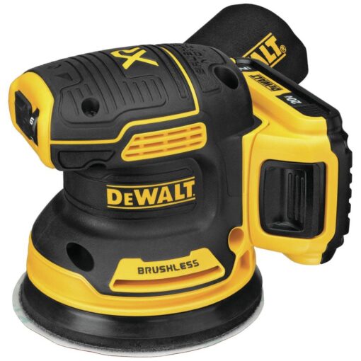 DEWALT 20V MAX Sander, Cordless, 5-Inch, 2.Ah, 8,000-12,000 OPM, Variable Speed Dial, Storage Bag, Battery and Charger Included (DCW210D1) - Image 9