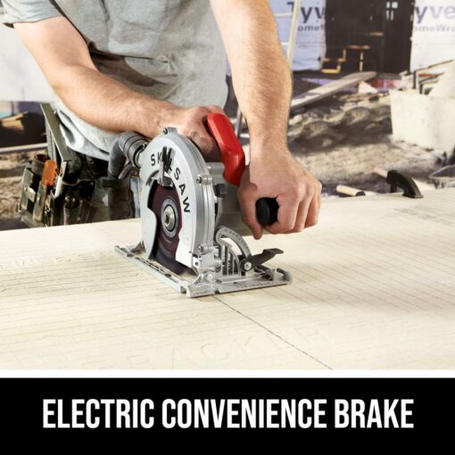 SKILSAW SPT67FMD-01 15 Amp 7-1/4 In. Sidewinder Circular Saw for Fiber Cement - Image 6