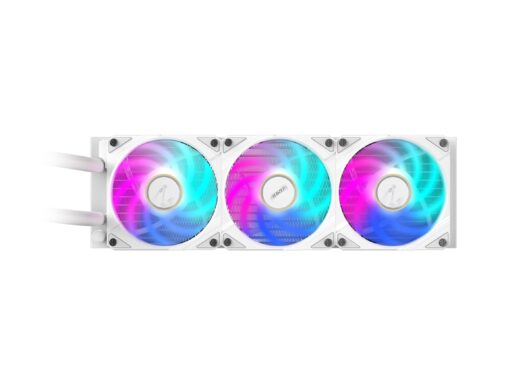 AORUS WATERFORCE X II 360 ICE Liquid CPU Cooler, 360mm Radiator with 3X 120mm Low Noise ARGB Fans, Compatible with Intel LGA1851, LGA1700, and AMD AM5 (GP-AORUS WATERFORCE X II 360 ICE) - Image 4
